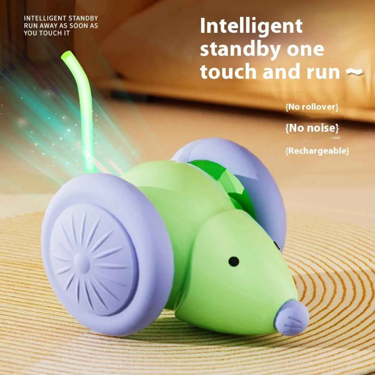 Interactive Electric Mouse Cat Toy - Petfables