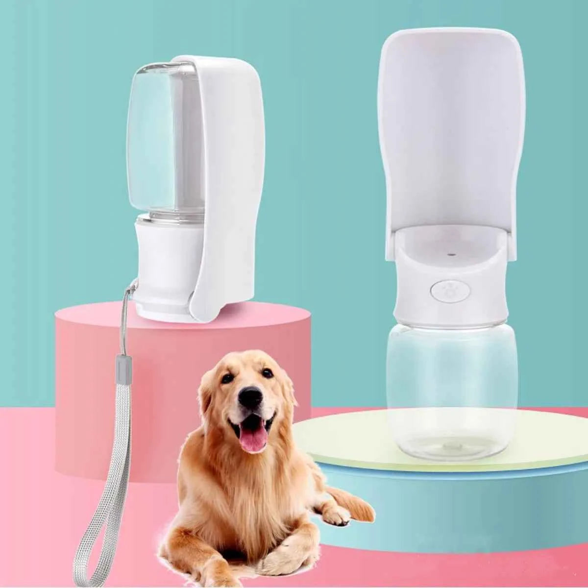 Portable Foldable Dog Water Bottle - Petfables