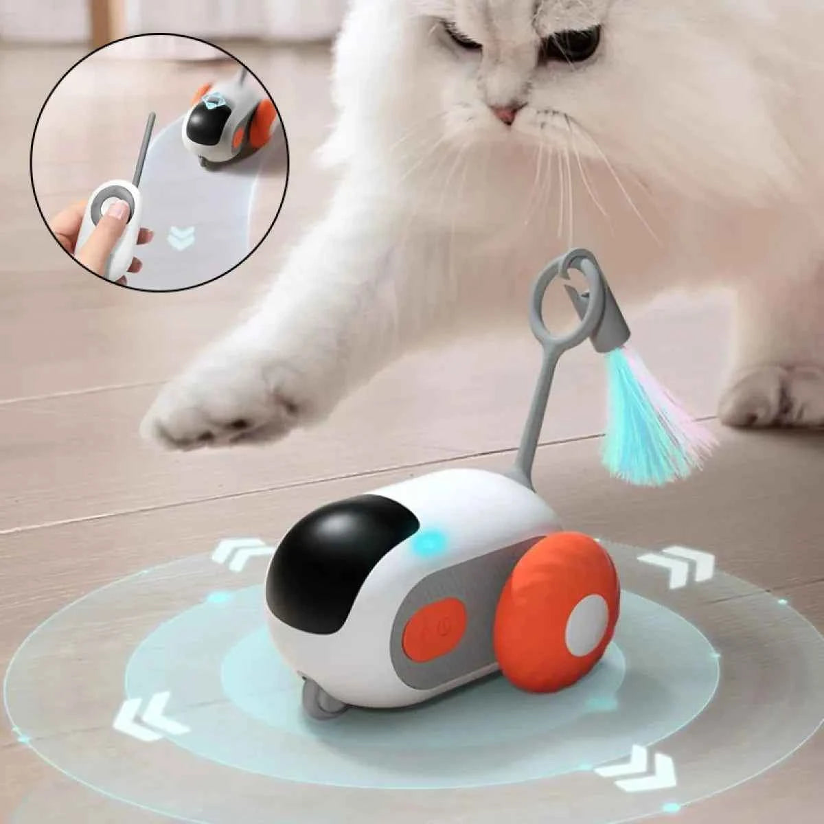 Remote Control Interactive Cat Car - Petfables