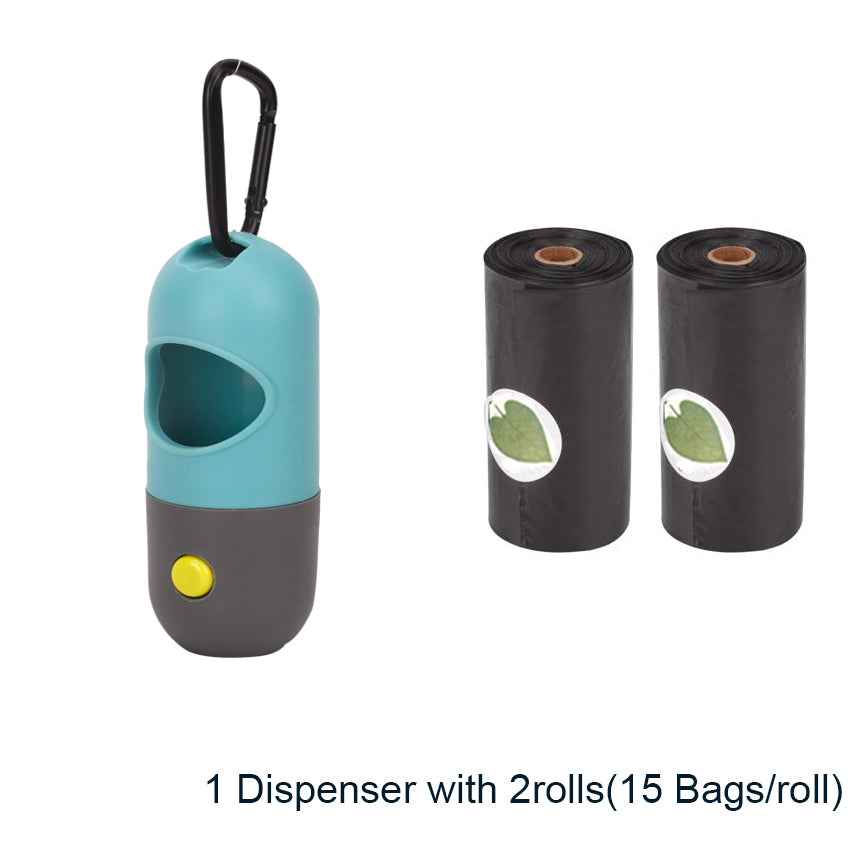 LED Pet Waste Bag Dispenser Organizer - Petfables