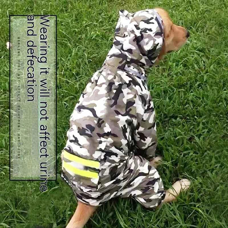Waterproof Border Shepherd Raincoat