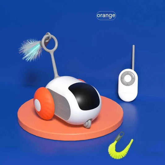 Remote Control Interactive Cat Car - Petfables -Red Variety
