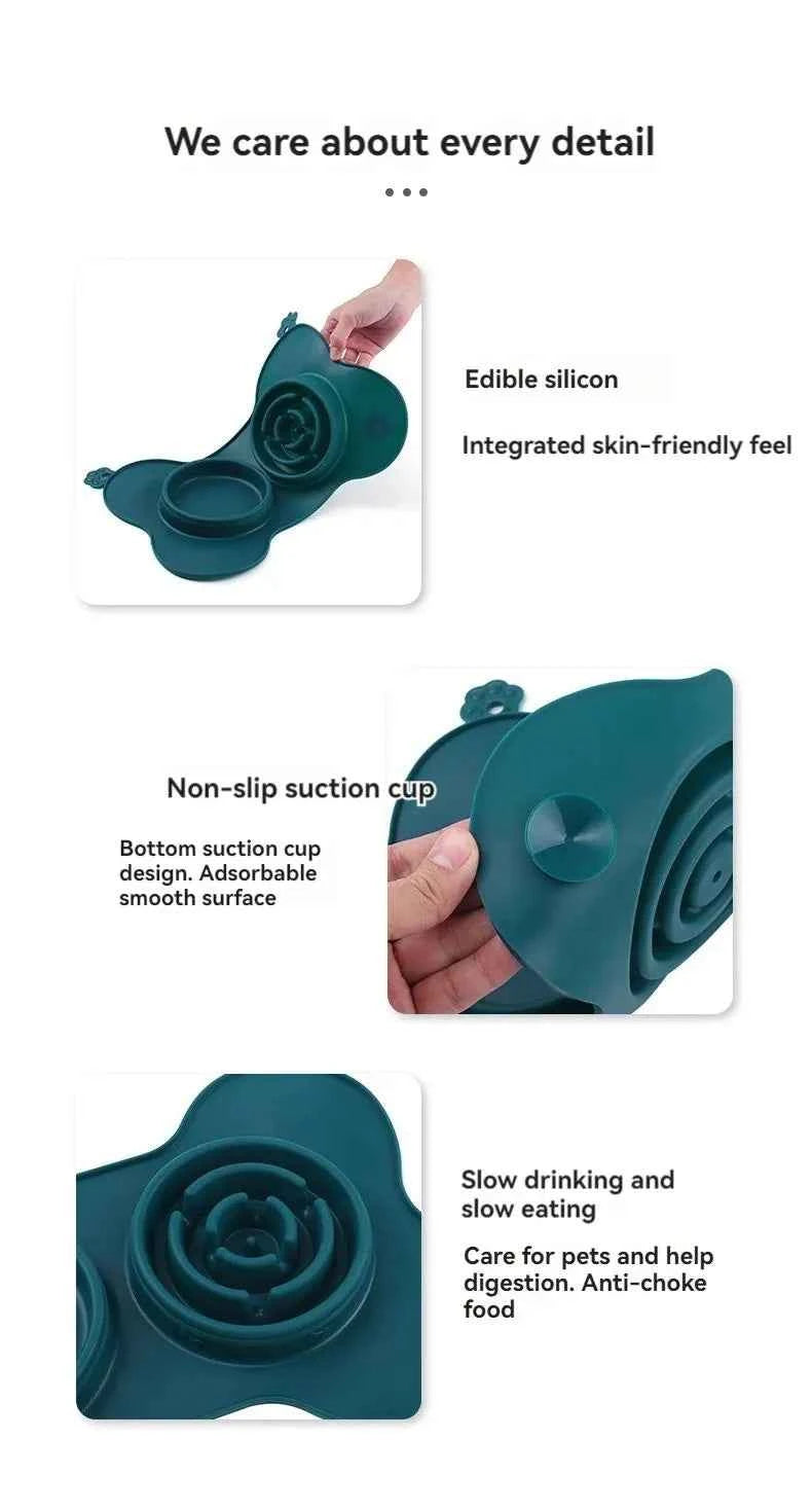 Silicone Pet Licking Mat Pad - Petfables