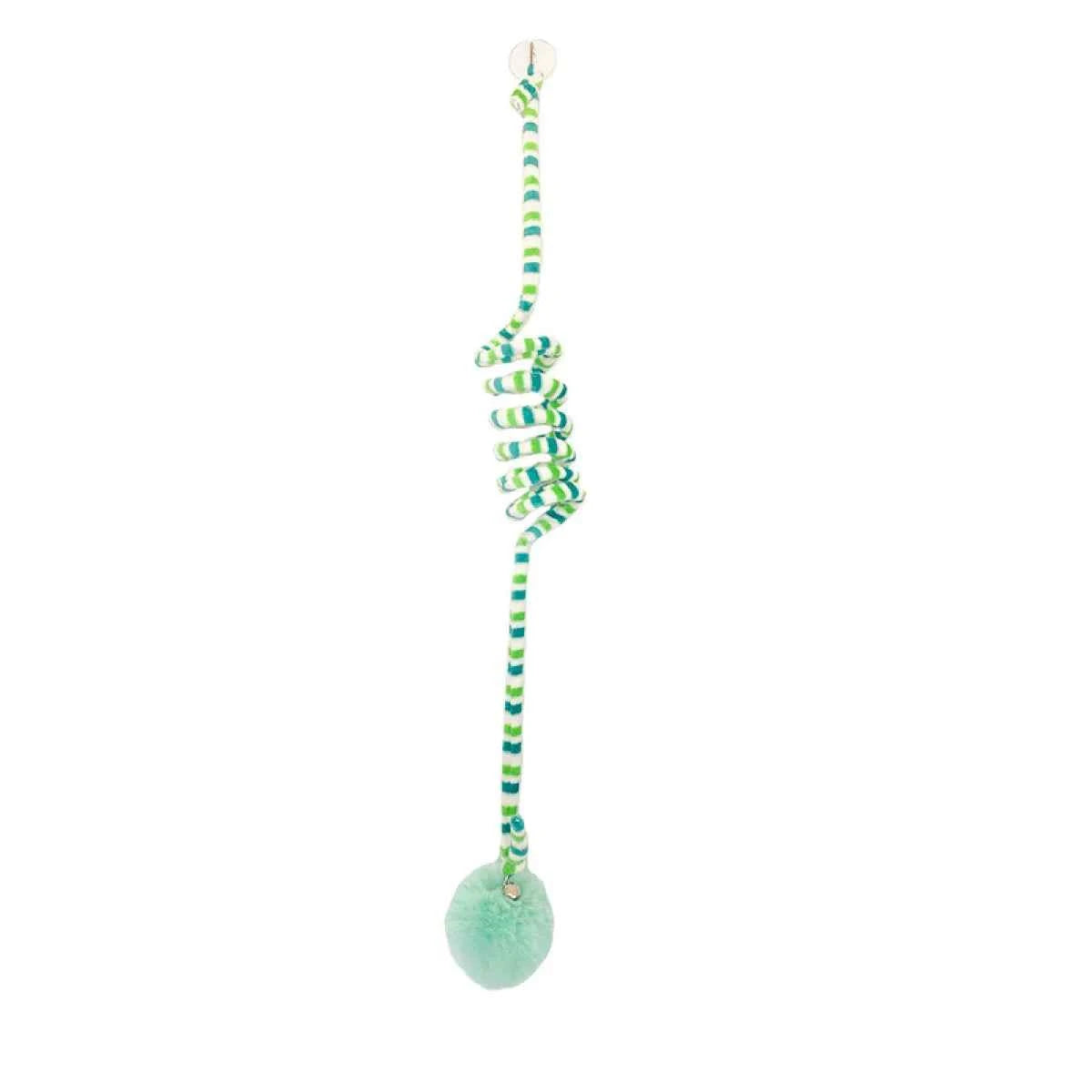 Simulation Interactive Cat Teaser Wand - Petfables - Pet Toys - Green