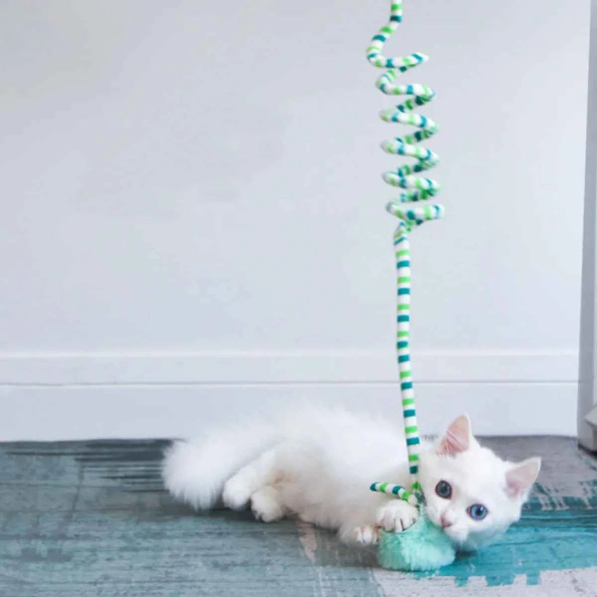 Simulation Interactive Cat Teaser Wand - Petfables - Pet Toys