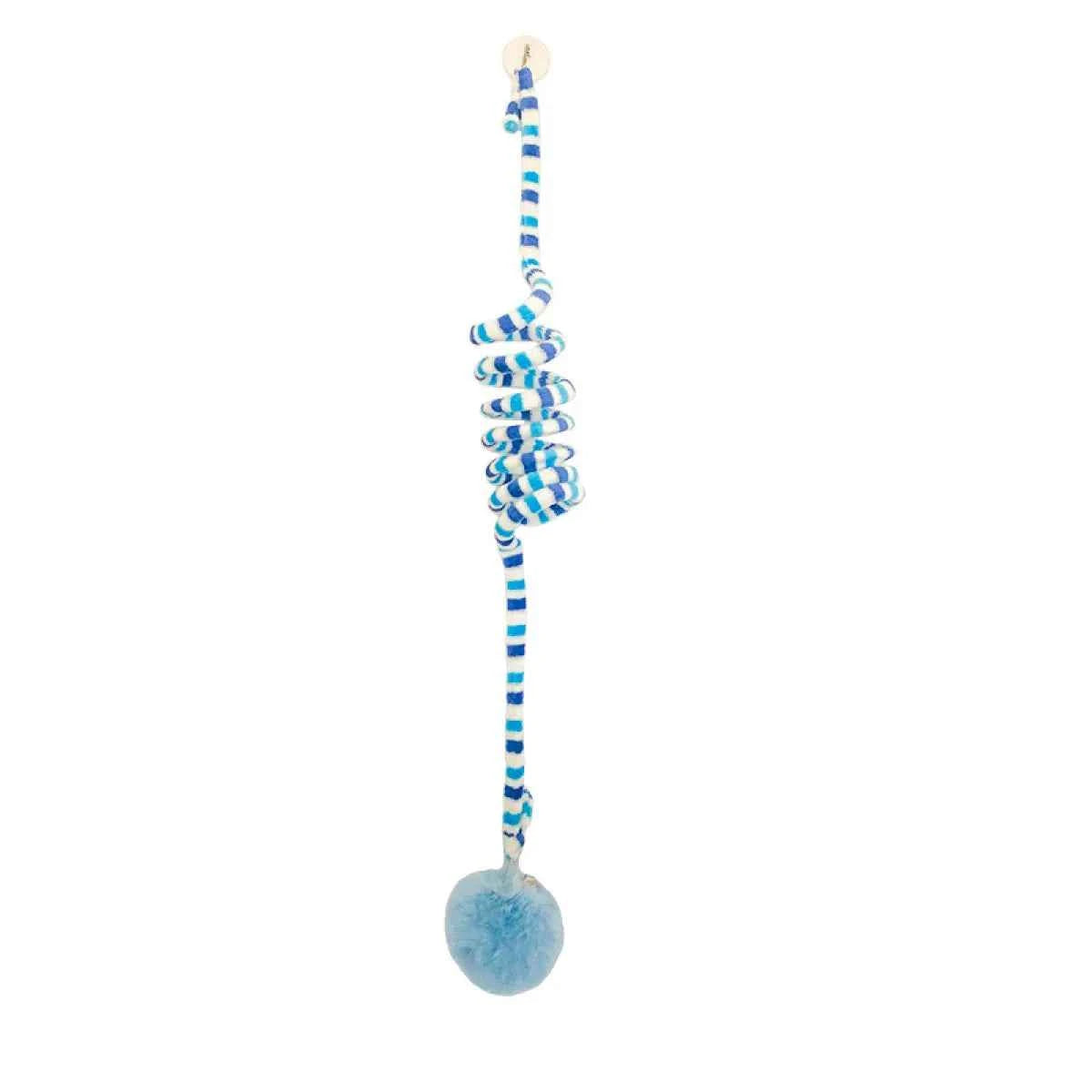 Simulation Interactive Cat Teaser Wand - Petfables - Pet Toys - Blue