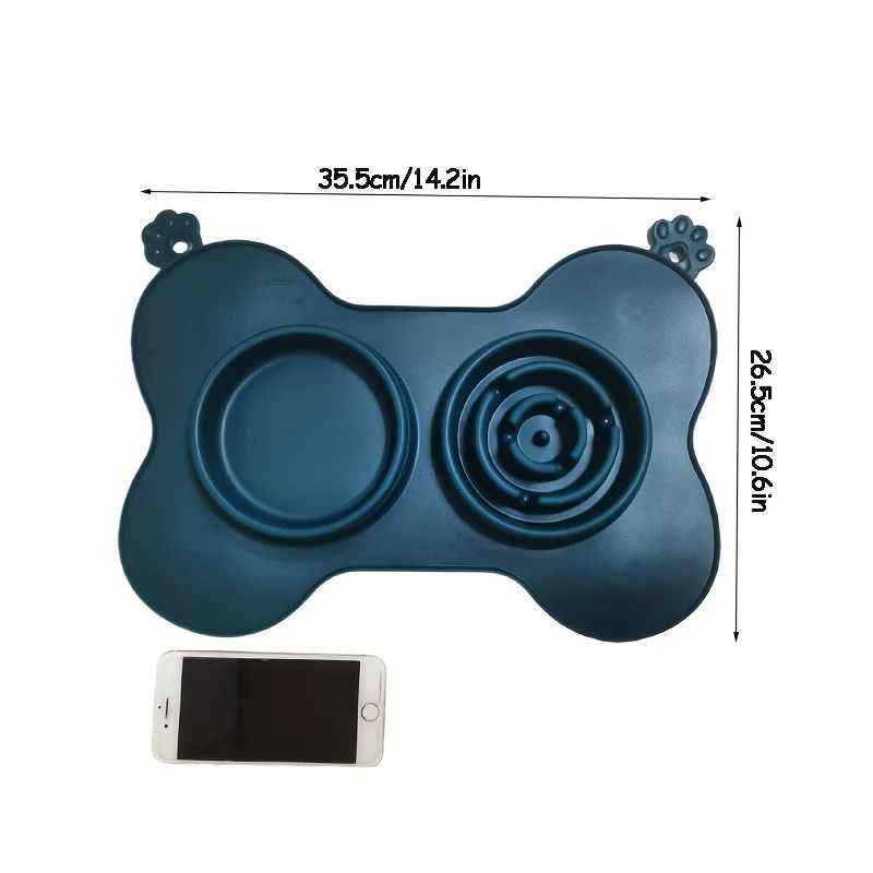 Silicone Pet Licking Mat Pad - Petfables - Dimensions