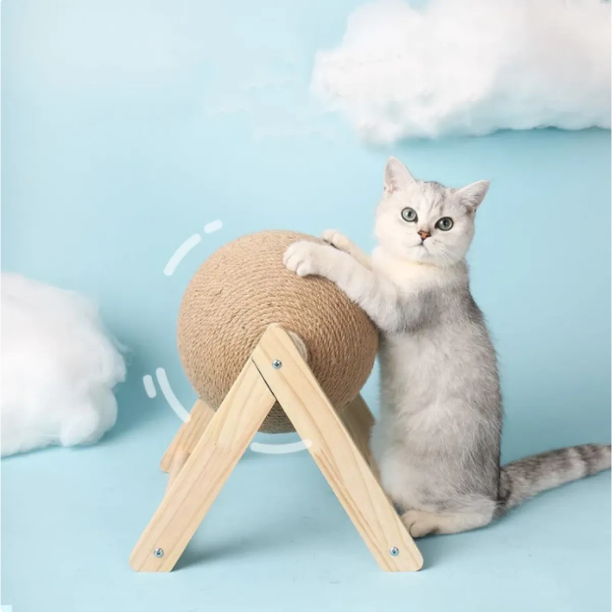 Durable Cat Scratching Post Frame - Petfables - Cat Scratching Ball Frame