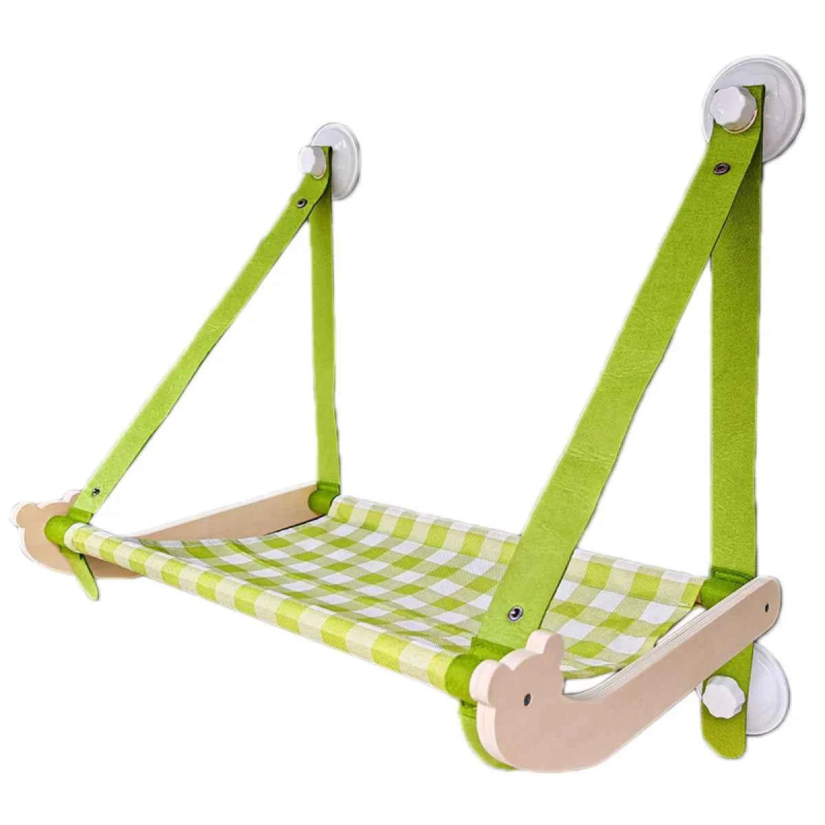 Durable Wooden Cat Window Hammock - Petfables