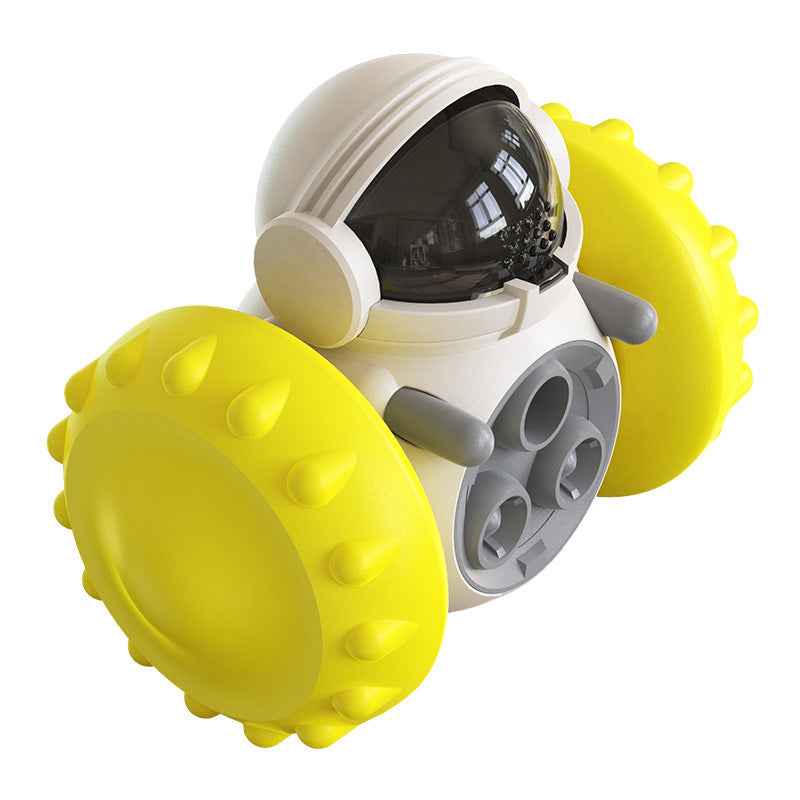 Interactive Balance Car Pet Toy - Petfables -Yellow