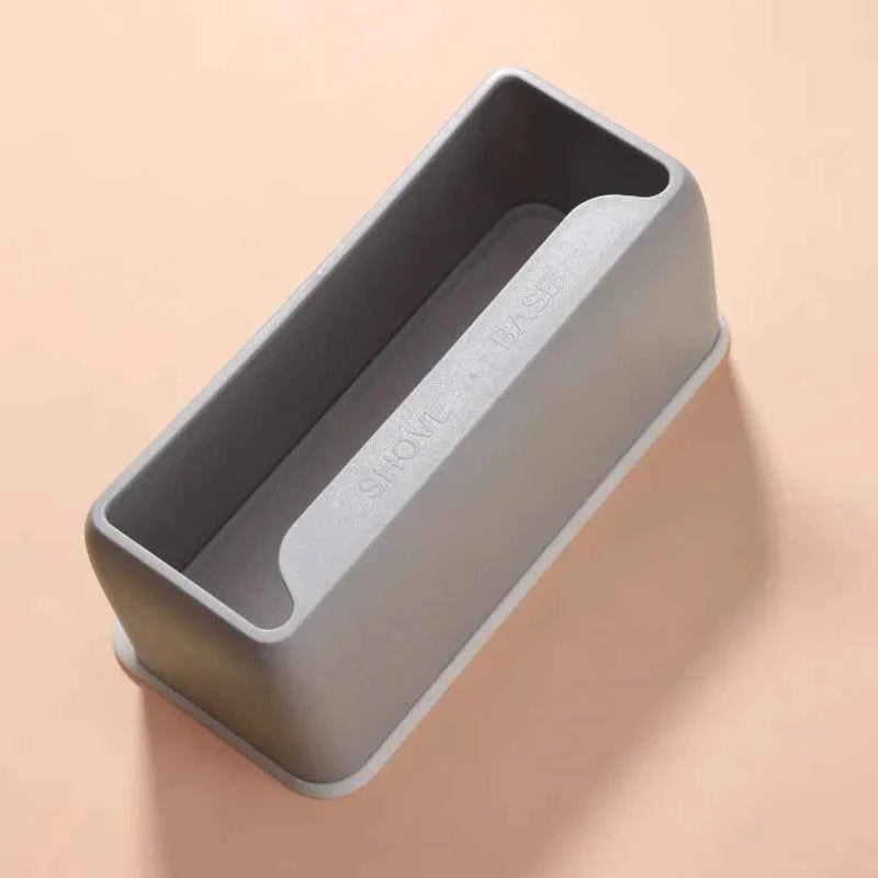 Wood Handle Metal Cat Litter Shovel - Petfables - Gray Holder