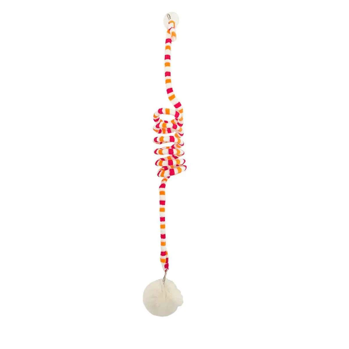 Simulation Interactive Cat Teaser Wand - Petfables - Pet Toys - Red